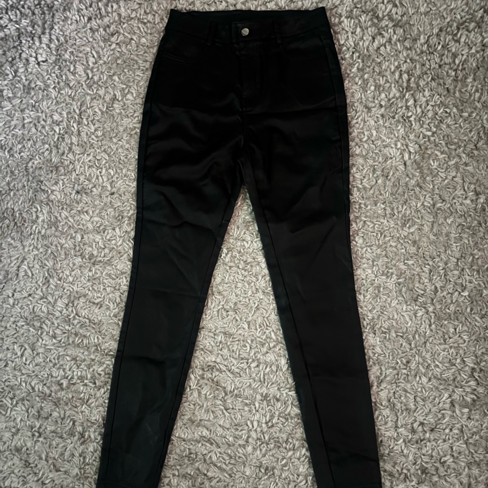 SHEIN Black Skinny Pants